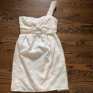 MM Couture white summer dress.